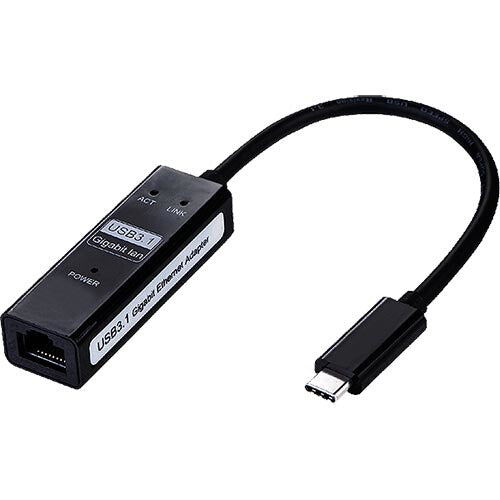Cablenet 20cm USB 3.1c Male – Ethernet RJ45 Female Tailed