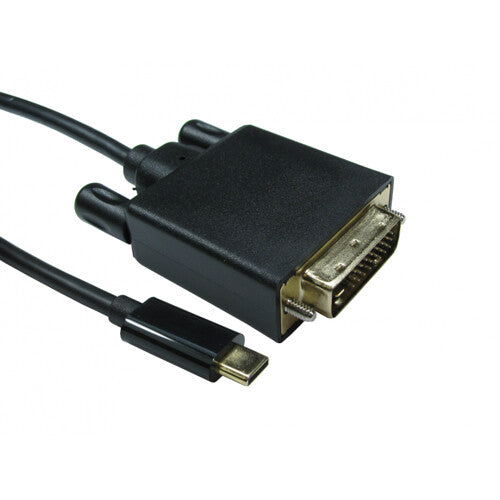 Cablenet 2m USB 3.1c Male – DVI 24+1 (4K@30Hz) Male