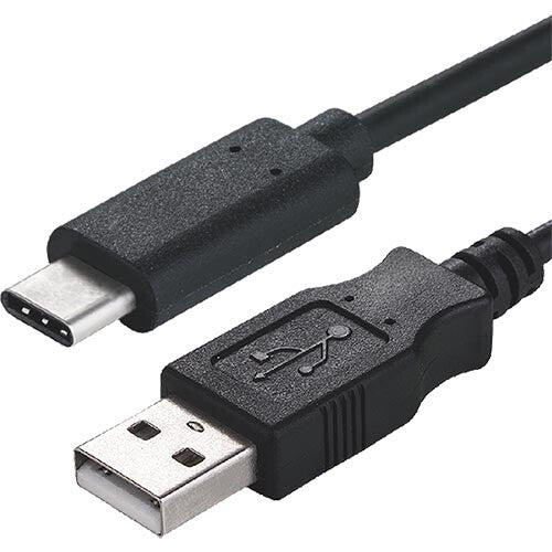 Cablenet 2m USB 3.1c Male – USB 2.0 Type A Male Black Cable