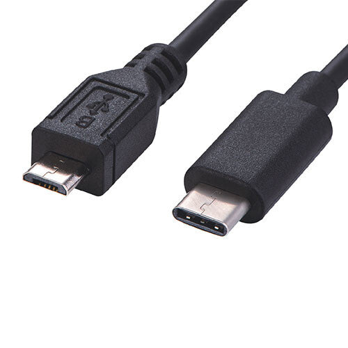Cablenet 2m USB 3.1c – USB 3.0 Micro Type B Male Black Cable