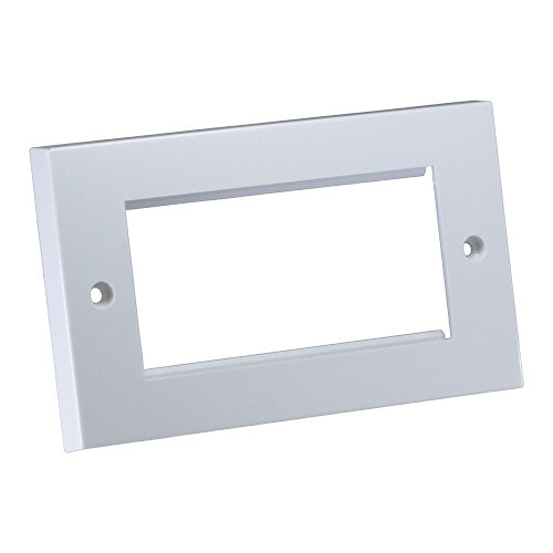 Cablenet Flush Double Gang Faceplate 146mm x 86mm