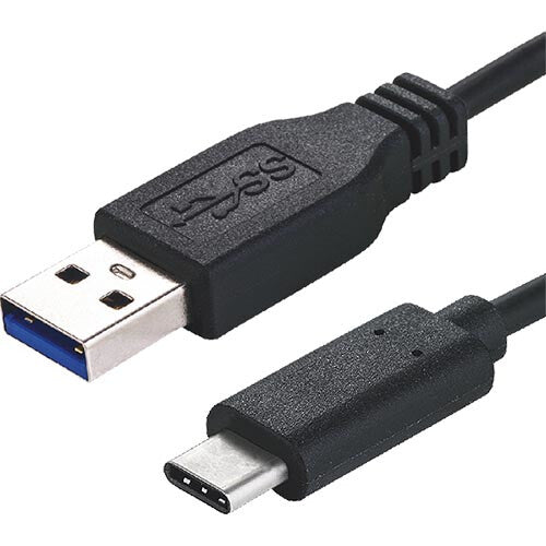 Cablenet 1m USB 3.1c Male – USB 3.0 Type A Male Black Cable
