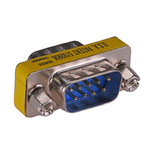 Cablenet RS232 DB9 Male – Male Gender Changer