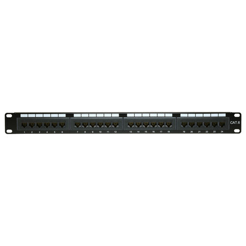 Cablenet 24 Port Cat6 UTP 1u Eco Patch Panel