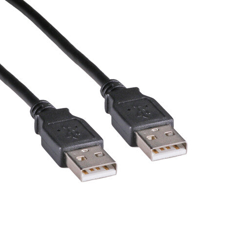 Cablenet 1m USB 2.0 Type A Male – USB 2.0 Type A Male Black PVC Cable