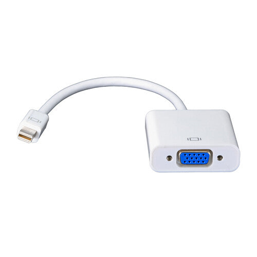 Cablenet 20cm Active Mini DisplayPort Male – VGA1080p 60Hz White Adaptor