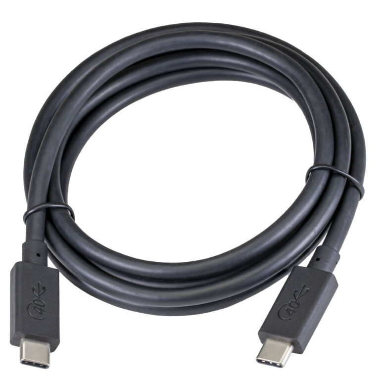 Cablenet 40-4415 USB cable USB4 Gen 3×2 1.5 m USB C Black