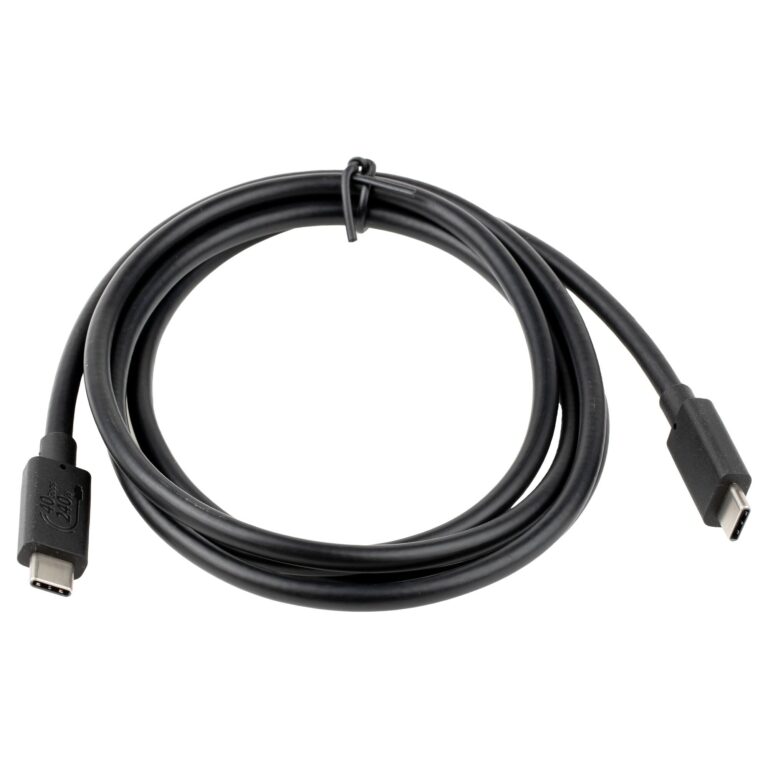 Cablenet 40-4421 USB cable USB4 Gen 3×2 1.5 m USB C Black