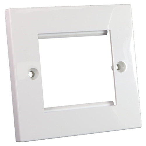 Cablenet CNL 52PK 1G Flat FPlate 50x50mm Wh