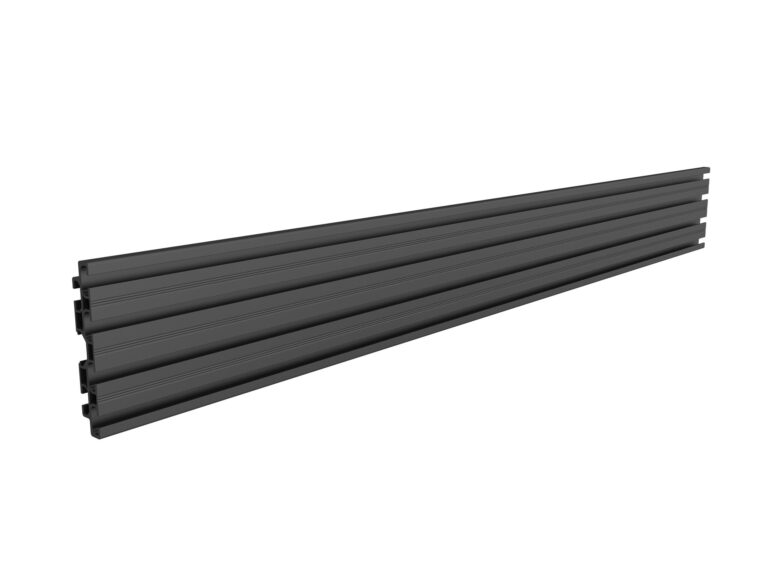 Multibrackets M Pro Series – Single Screen Rail 100cm Black