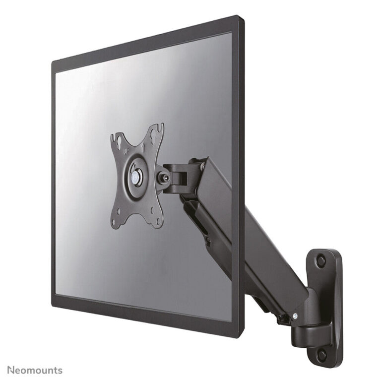 Neomounts WL70-440BL11 Monitor/TV mount wall 17-32″ – gas spring – full motion