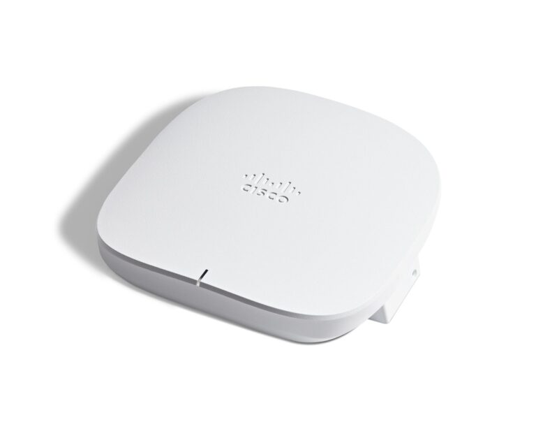 Cisco Business 150AX Wi-Fi 6 2×2 Access Point 1 GbE Port, Ceiling Mount, PoE Injector Included, 3-Year Hardware Protection (CBW150AX-E-UK) |