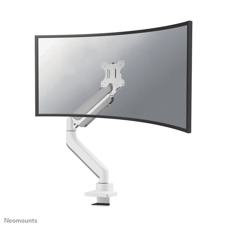 Neomounts DS70PLUS-450WH1 Monitor arm 17-49″ – gas spring – Topfix – 180°-stop