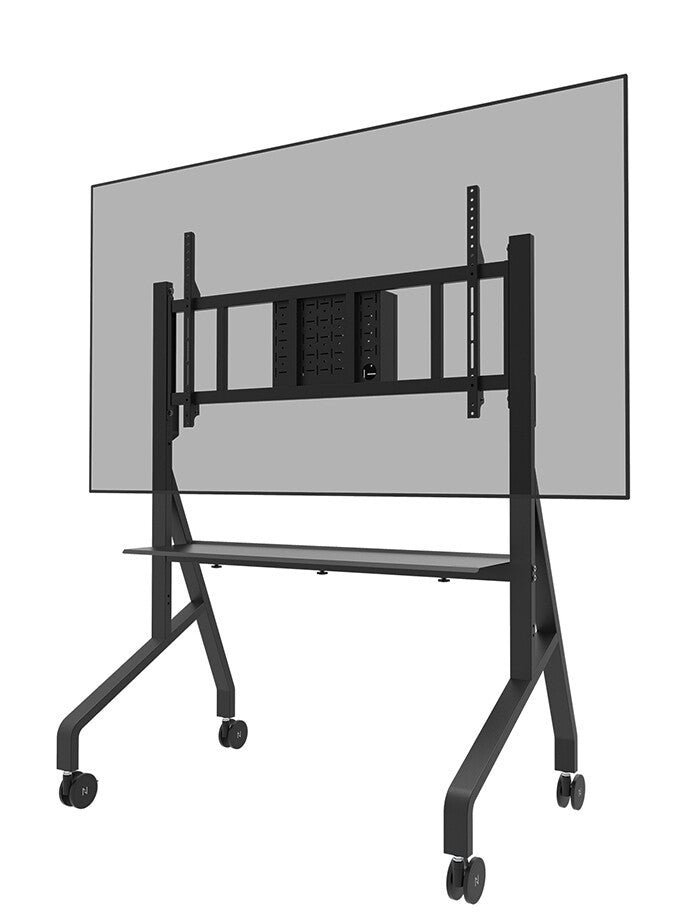 Neomounts FL50-575BL1 TV trolley 65-115″ – fast installation – TÜV