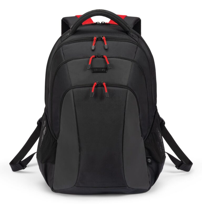 DICOTA D32119-RPET backpack Casual backpack Black, Red Polyester, Recycled polyethylene terephthalate (rPET)