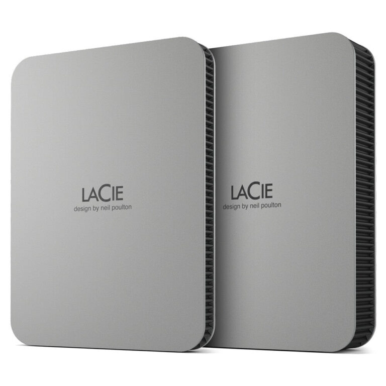 LaCie Mobile Drive (2022) external hard drive 2 TB 2.5″ USB Type-C 3.2 Gen 1 (3.1 Gen 1) Silver