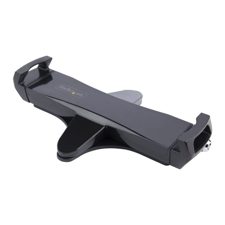 StarTech.com VESA Mount Adapter for Tablets 7.9 to 12.5in – Up to 2kg (4.4lb) – 75×75/100×100 VESA Patterns – Universal Anti-Theft Tablet – Black