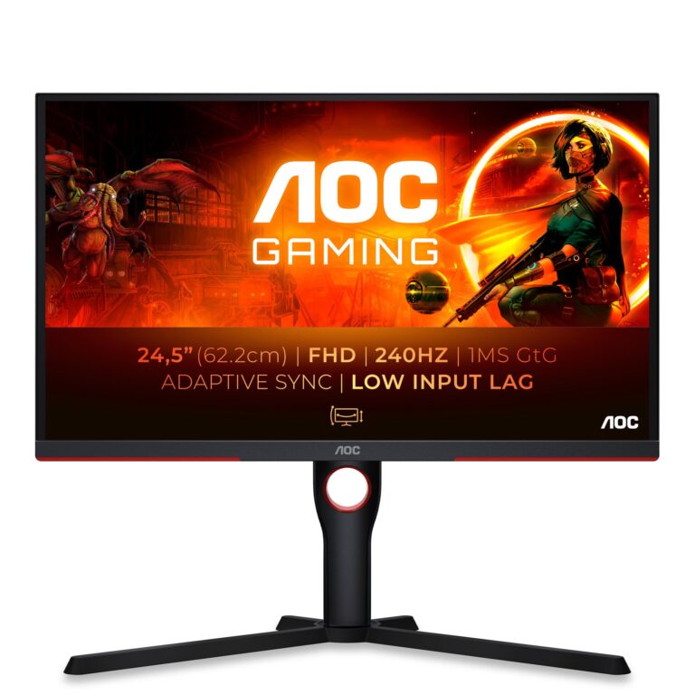 AOC G3 – 24.5″ Full HD 240Hz Monitor (25G3ZM/BK)