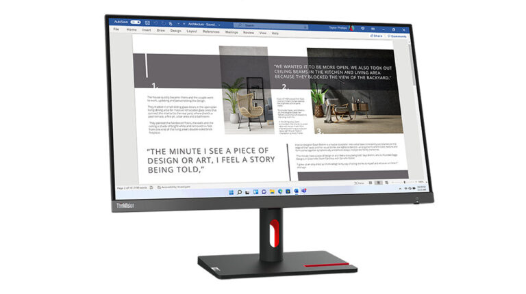 Lenovo ThinkVision 27″ Full HD Monitor, Grey (S27i-30)