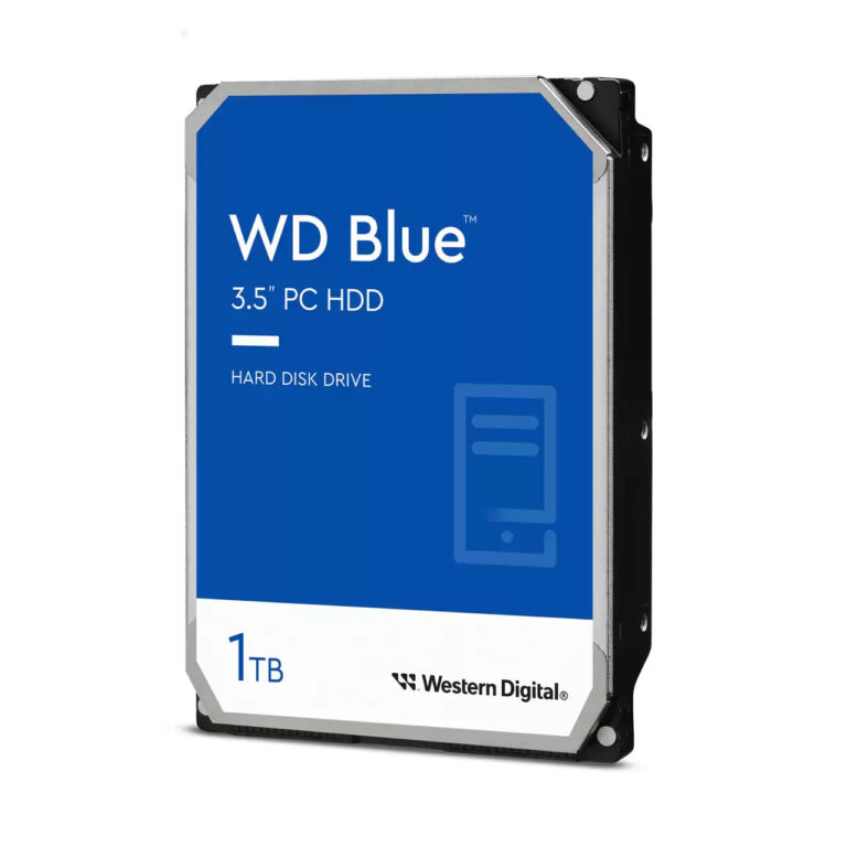 Western Digital Blue WD10EARZ internal hard drive 1 TB 5400 RPM 64 MB 3.5″ Serial ATA III