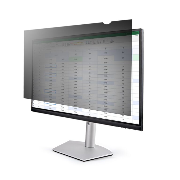 StarTech.com 28-inch 16:9 Computer Monitor Privacy Filter, Anti-Glare Privacy Screen w/51% Blue Light Reduction, Monitor Screen Protector w/+/- 30
