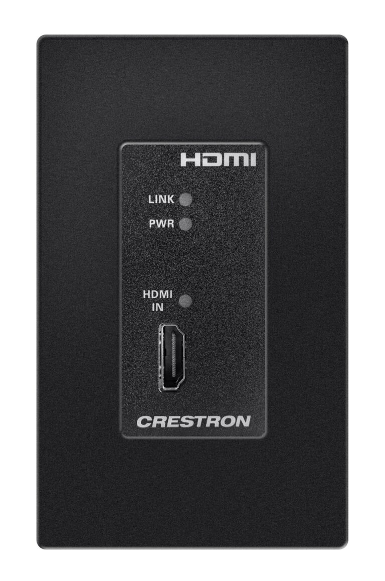 Crestron HD-TX-4KZ-101-1G-B AV extender AV transmitter Black