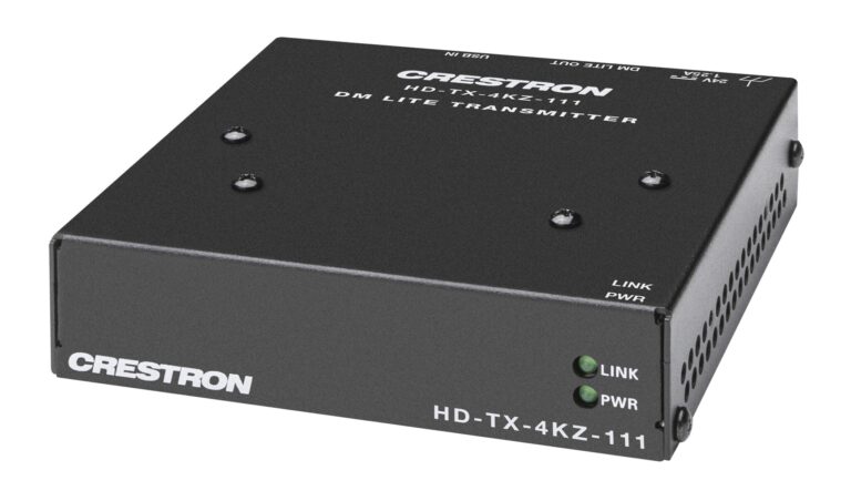 Crestron HD-TX-4KZ-111 AV extender AV receiver White