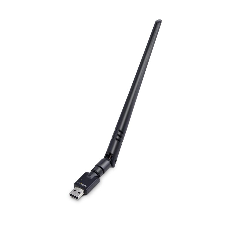 StarTech.com USB Bluetooth 5.3 Class 1 Adapter Dongle for PC/Laptop, Long-Range Connectivity for Keyboard, Mouse, Audio Streaming and PAN Networking,