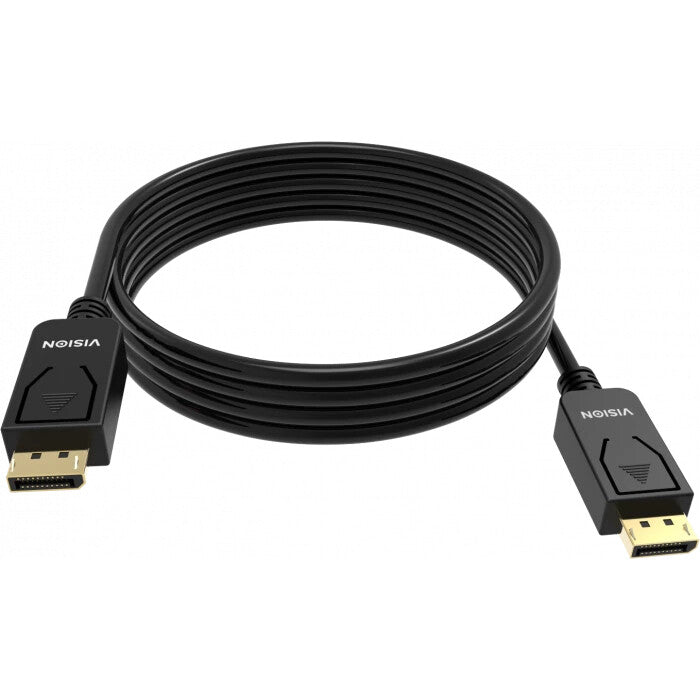 Vision TC 2MDP8K/BL DisplayPort cable 2 m Black