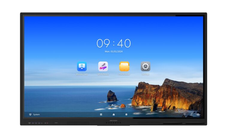 Hikvision Interactive Whiteboard 86″ Touchscreen – Black (DS-D5B86RB/EL)