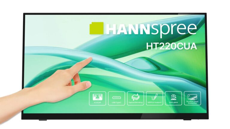 Hannspree 21.4″ Full HD Touchscreen Monitor (HT220CUA)