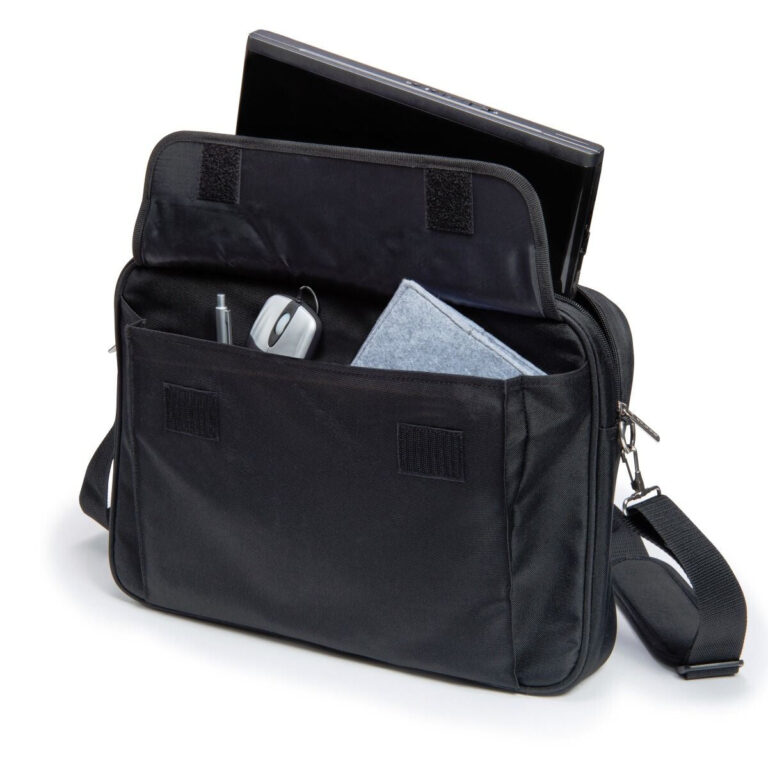 DICOTA D30805-RPET laptop case 40.6 cm (16″) Toploader bag Black