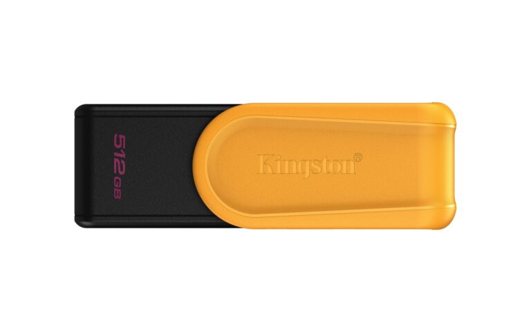 Kingston Technology DataTraveler 512GB Portable USB 3.2 Gen 1 Exodia S (Black/Yellow)