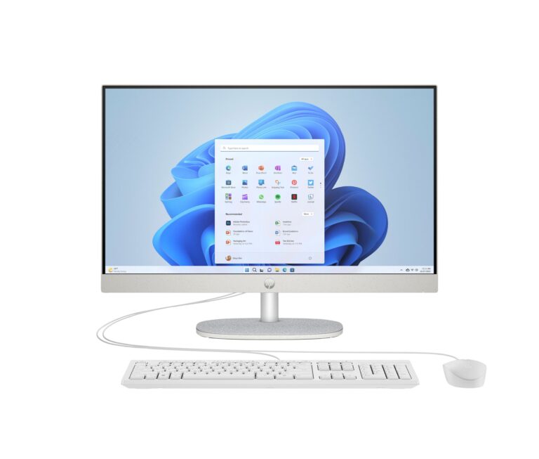 HP 24 -cr0063na PC Intel® Core™ i3 i3-N300 60.5 cm (23.8″) 1920 x 1080 pixels All-in-One PC 8 GB DDR4-SDRAM 256 GB SSD Windows 11 Home Wi-Fi 6