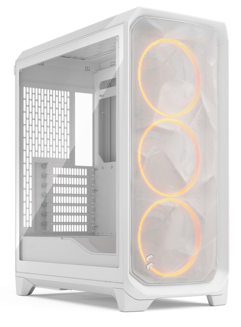 Fractal Design Meshify 3 White RGB TG Clear Tint Gaming Case