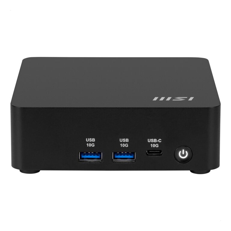 MSI Cubi NUC AI 1UMG Intel Core Ultra 7 155H (14th Gen – Core Ultra Series 1), Barebone, NUC, SFF, Mini Computer, HTPC, (NO – NUC AI 1UMG i7 155H BB