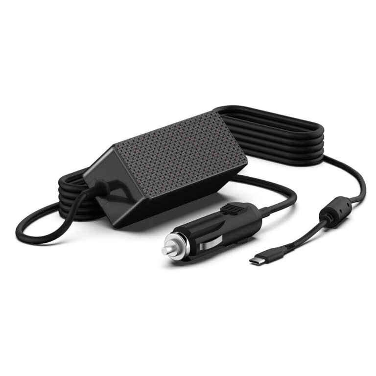 BTI 100W USB-C Car charger with self adjusting output voltage for all USB-C powered devices up to 100W