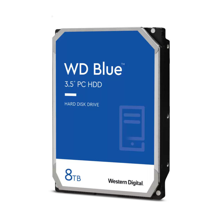 Western Digital Blue internal hard drive 8 TB 5640 RPM 256 MB 3.5″ Serial ATA III