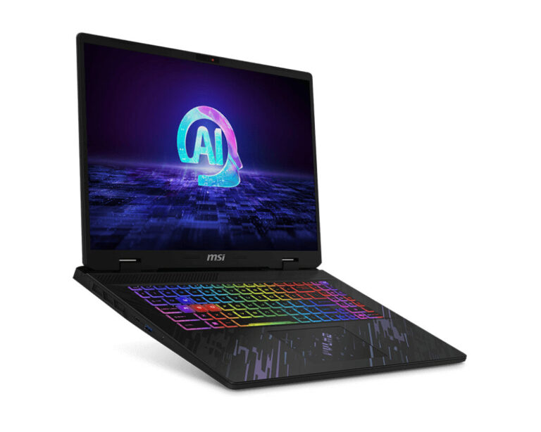 MSI Pulse 17 AI C1V 17″ Laptop (9S7-17T311-002) – Intel Core Ultra 9 185H, 16GB RAM, 1TB SSD, NVIDIA GeForce RTX 4060, Windows 11 Home