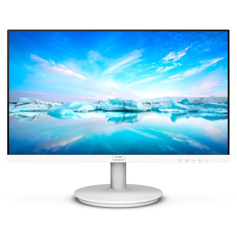 Philips V Line 27″ Full HD Monitor, White (271V8AW/00)