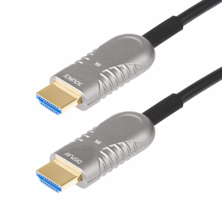 StarTech.com 30ft (9.1m) HDMI 2.1 Hybrid Active Optical Cable (AOC), CMP Plenum Rated, 8K Ultra High Speed HDMI 2.1/2.0 Fiber Optic Cable, 48Gbps, 8K