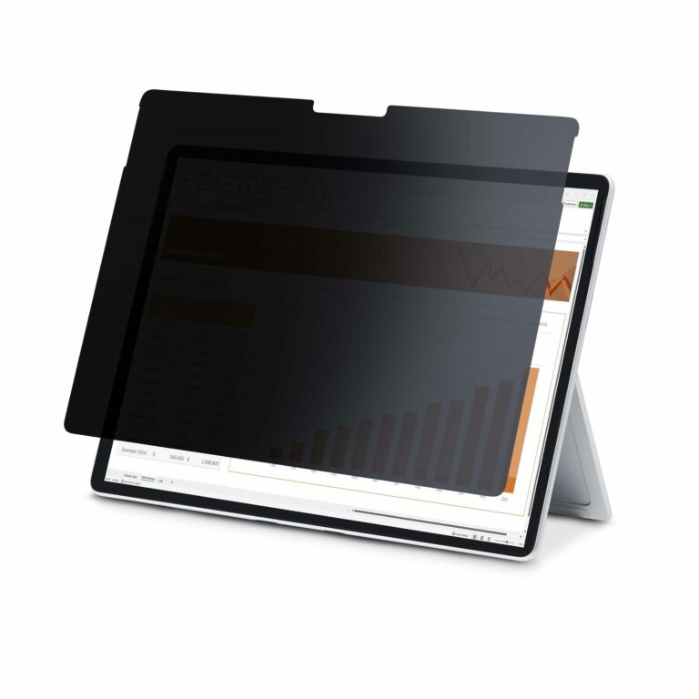 StarTech.com 4-Way Privacy Screen For 13-inch Surface Pro 8/9/X/11 Laptop, Portrait/Landscape Modes, Touch-Enabled, +/- 30 Deg. View, Blocks up to
