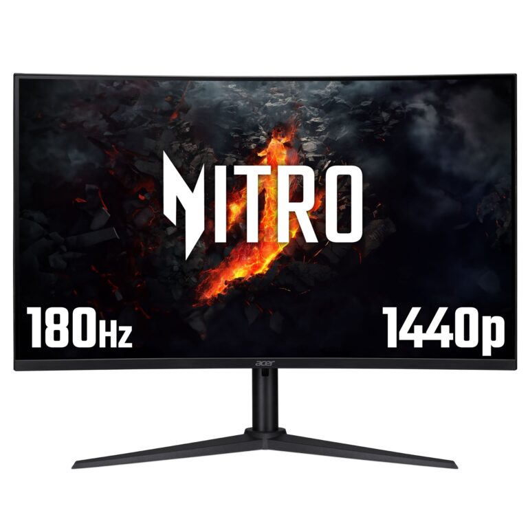 Acer NITRO XZ2 Nitro XZ322QUV3 31.5″ Quad HD 180Hz Curved Gaming Monitor
