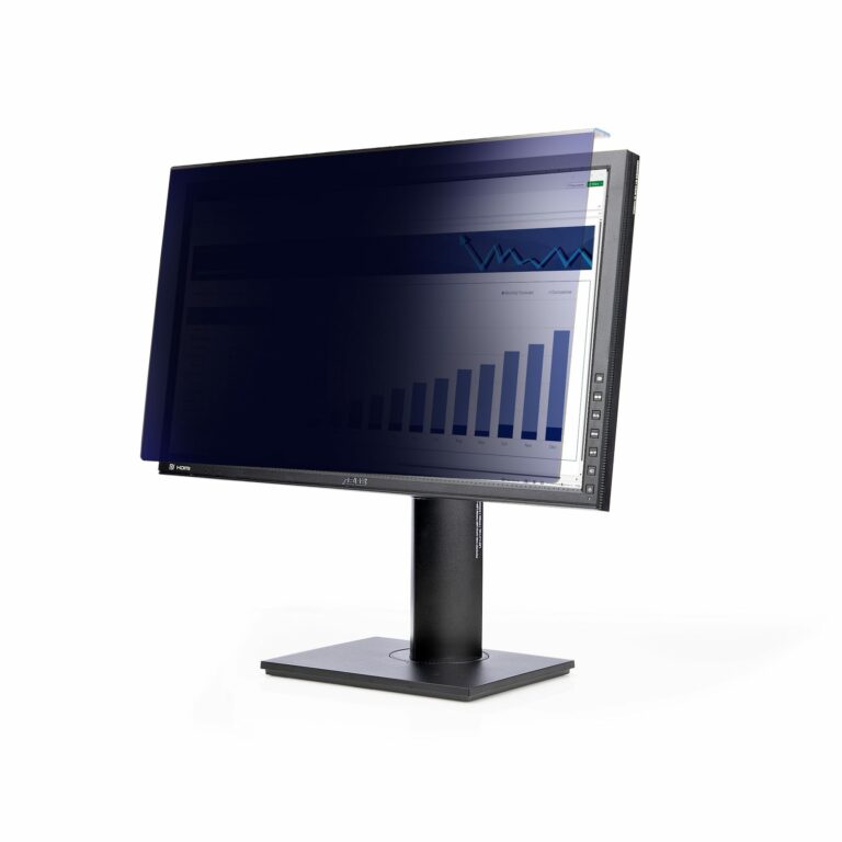 StarTech.com 27-inch 16:9 Computer Monitor Privacy Screen, Hanging Acrylic Filter, Quick-Install Security Shield, Monitor Screen Protector, +/- – TAA