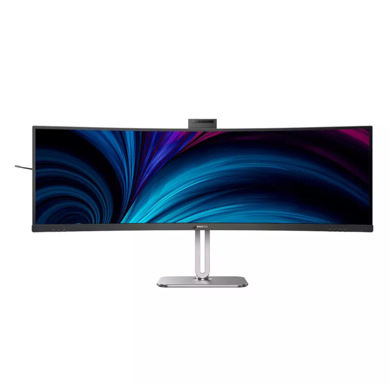 Philips 48.8″ Dual QHD Monitor, Grey (49B2U6903CH/00)