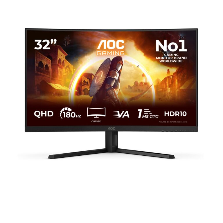 AOC G4 CQ32G4VE 31.5″ Quad HD 180Hz Curved Gaming Monitor