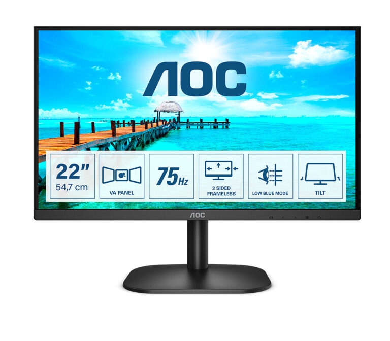 AOC B2 – 21.5″ Full HD Monitor (22B2H/EU)